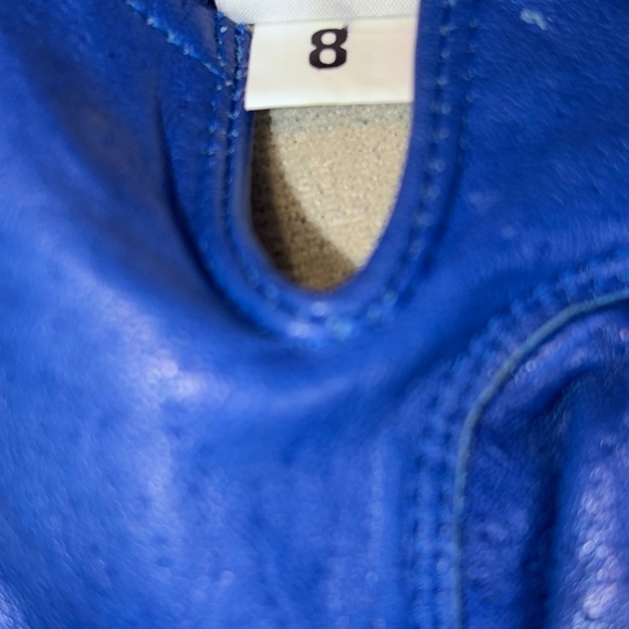 Vintage Hudson’s Bay Company Blue Leather Women’s Gloves – Size 8 | 💙 - Picture 3 of 8